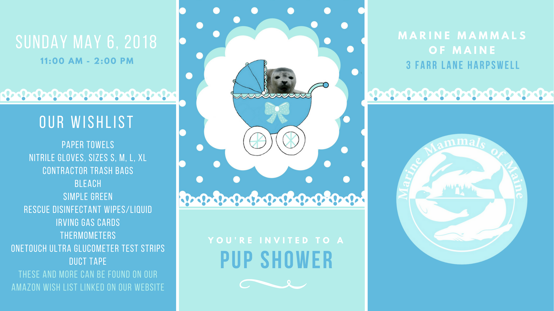 Facebook event pup shower